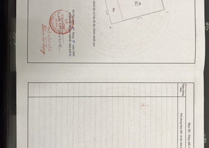 Chính chủ cần bán nhà ngõ 58 Đường Láng- phường Thịnh Quang- Đống Đa- Hà Nội 5.8 tỷ