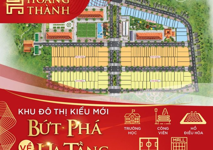 Mở bán chính thức khu đô thị Hoàng thành – TP Kon tum