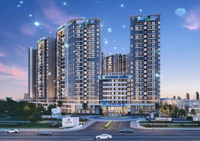 Safira Q9 bán Block B view đẹp nhất dự án, TT 40% đến khi nhận nhà  67m2  giá 33 Triệu/m²