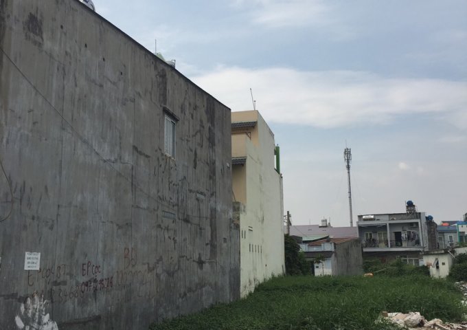 Bán gấp lô đất 80m2 ngay trường tiểu học Nguyễn Khuyến Đông Hưng Thuận 21 Q12