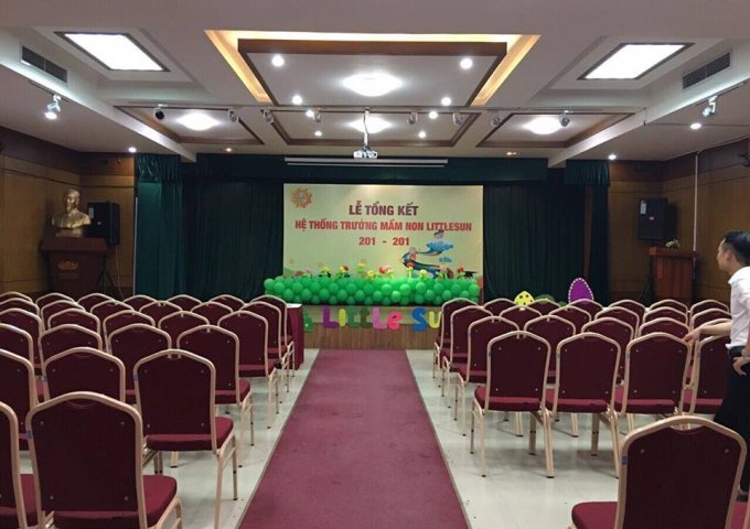 Hội trường đào tạo, Hội Trường hội họp, Hội Trường tranning, sự kiện cho thuê tại Hà Nội. 