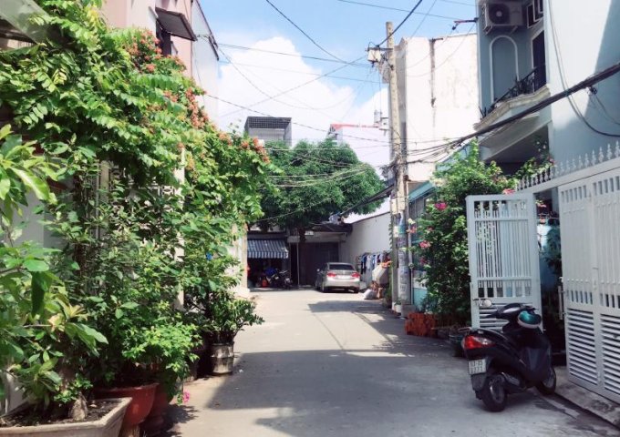 Đất bán Hẻm 93/ Bờ Bao Tân Thắng 4 x 19,5 có 2 mặt hẻm trước sau 5m giá 6,5 tỷ