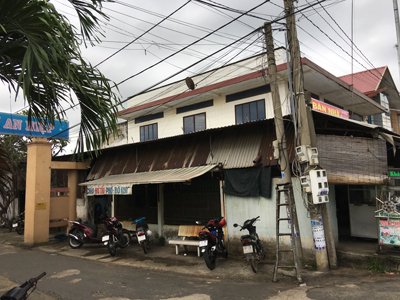 Bán nhà 2 mặt tiền (góc ngã tư) - TT thị trấn An Hiệp, H.Châu Thành, T.Bến Tre.