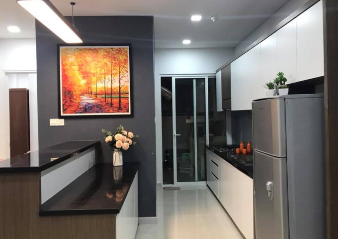 Cho thuê căn hộ Dragon hill 2, full nội thất 72m2, 2PN, 2WC giá 12 triệu.