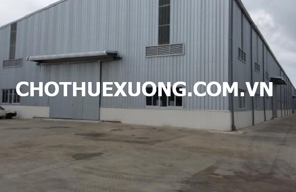 Cho thuê gấp nhà xưởng tại Cụm công nghiệp Gia Lộc Hải Dương DT 6002-8010m2 giá rẻ