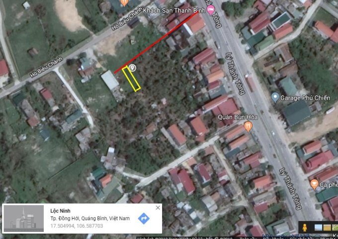 Bán đất tại Xã Lộc Ninh, Đồng Hới,  Quảng Bình diện tích 101m2  giá 550 Triệu