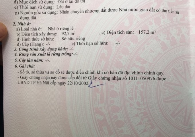 Chính chủ cần bán gấp nhà mặt phố,171 Nguyễn Ngọc Nại, Thanh Xuân.