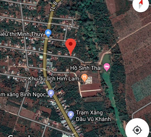 Bán đất gần Khu Công Nghiệp Tân An, giá: 480 triệu