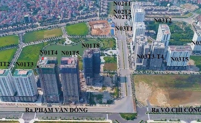 BÁN CHUNG CƯ NGOẠI GIAO ĐOÀN 4 NGỦ GIÁ TỐT NHẤT, LH: 0989 253 892