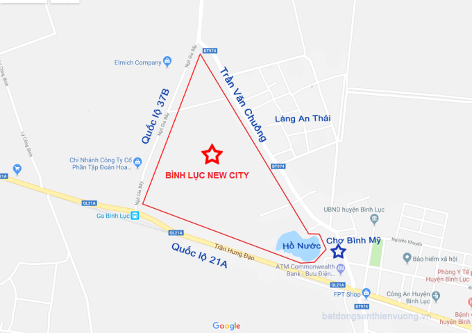 Bán đất nền dự án tại Xã Bình Mỹ, Bình Lục,  Hà Nam giá 6 Triệu/m²