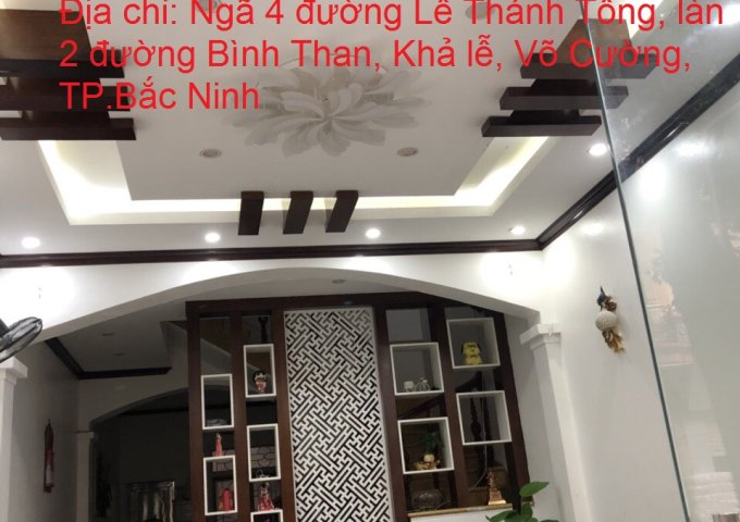 Bán nhà 4 tầng làn 2 đường Nguyễn Cao, gần chợ Đọ, trung tâm TP.Bắc Ninh