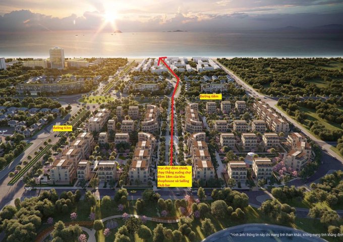 Sắp mở bán dự án Shop Villas Palm Garden Phú Quốc - Mặt tiền đường 63m - Sổ hồng sở hữu Vĩnh viễn. LH ngay 0932122368