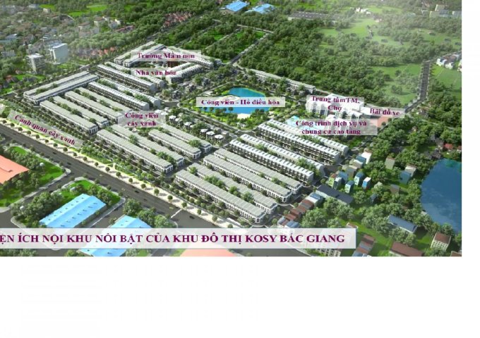 Dự án khu đô thị Kosy, nơi đáng sống nhất Bắc Giang! Cơ hội tuyệt vời cho cư dân Bắc Giang và Những nhà Đầu tư đến sớm.