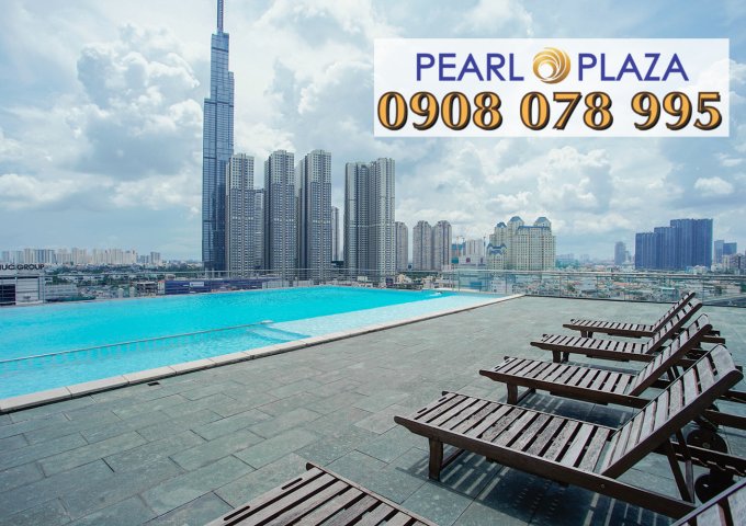 Pearl Plaza Bình Thạnh_cho thuê ch 1PN, đủ nội thất, view Landmark 81 cực đẹp. Hotline PKD SSG 0908 078 995