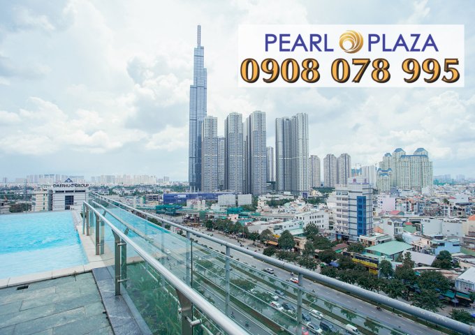 Pearl Plaza Q.Bình Thạnh - Cho Thuê CH 2PN_97m2, tầng cao, full nội thất. Hotline PKD SSG 0908 078 995 Xem Nhà Ngay