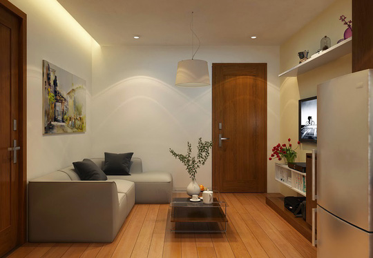 Cho thuê căn hộ chung cư 3 phòng ngủ, DT: 77m2 tại Xuân La, Tây Hồ. 