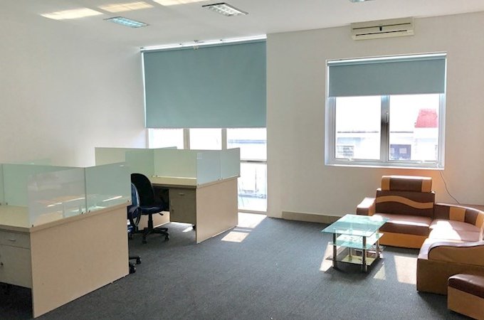 Cho thuê văn phòng tòa nhà ngõ 57 Láng Hạ, Quận Đống Đa, Hà Nội mới hoàn thiện.