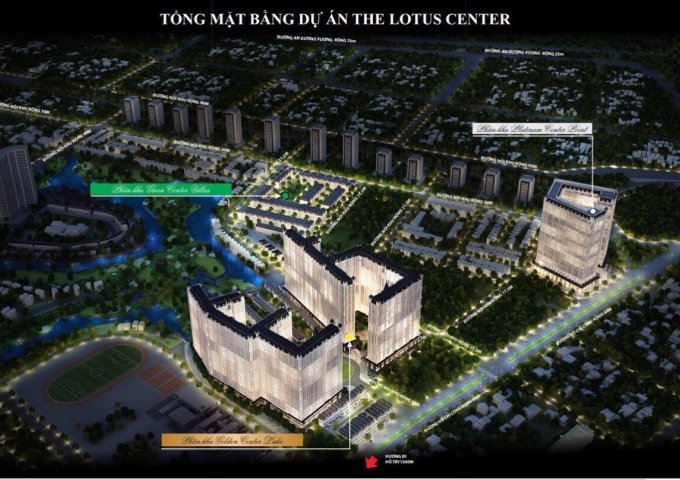 Officetel Lotus Center Tây Hồ - căn hộ cao cấp giá ưu đãi cùng lợi nhuận đầu tư hấp dẫn
