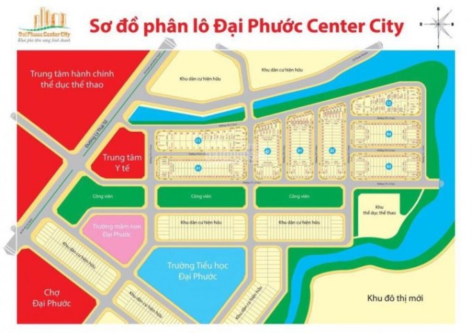 Bán nhanh lô đất dự án Đại Phước 1, DT: 97.5m2, giá rẻ nhất dự án chỉ 1.18 tỷ, LH: 0988752477