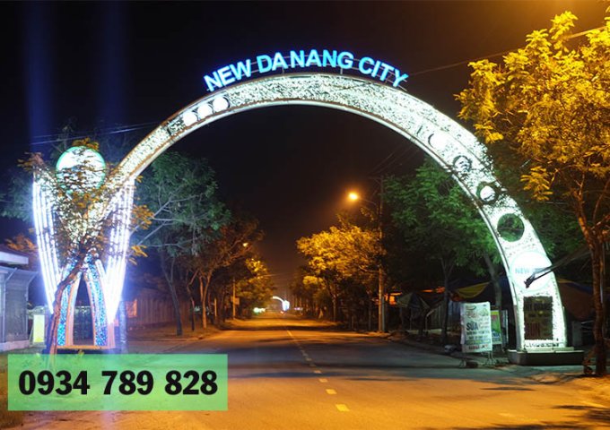Bán lô đất nền New Đà Nẵng City sắp có sổ, lợi nhuận tăng nhanh, giá tốt chỉ từ 2 tỷ. 0934.789.828