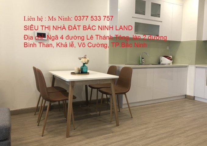 Cho thuê căn hộ Vinhome tại trung tâm TP.Bắc Ninh