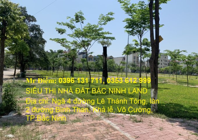 Gia đình cần tiền đầu tư bán gấp lô đất tại khu Khả Lễ 1, TP.Bắc Ninh
