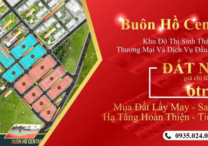 Cơ hội sở hữu Đất Nền Khu VIP Đăk Lăk chỉ với 5.8tr/m2. LH ngay nhận ưu đãi 0935024000