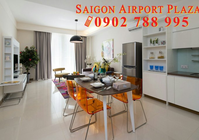 Sài Gòn Airport Plaza_Sở hữu ngay CH 3PN, nội thất mới 95%, view sân bay chỉ 5 tỷ. Hotline PKD 0902 788 995