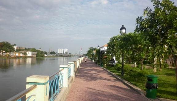 Bán nhà HXH cặp sông Sài Gòn, phường 25, Bình Thạnh, 10x45m – 16.5 tỷ