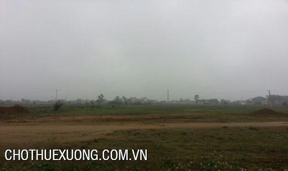 Bán 7000m2 đất trống tại Hà Nội, đất công nghiệp 49 năm trong KCN Phú Nghĩa 