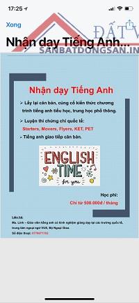 Nhận Dạy Tiếng Anh Tại Nguyễn Thị Minh Khai,Phường Đa Kao Quận 1 TP HCM