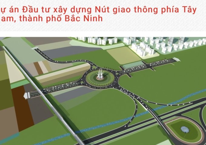 Bán gấp lô đất trục chính Nguyễn Quyền, khu Võ Cường, Tp.Bắc Ninh