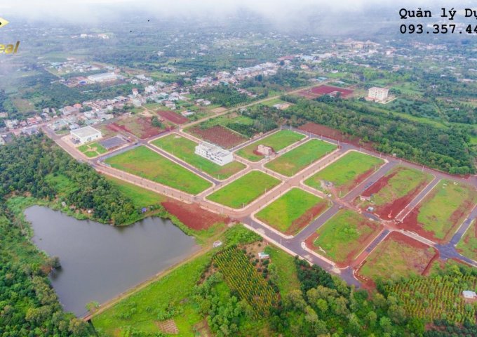 Bán đất nền đường Trần Hưng Đạo thị xã Buôn Hồ, lô đất view công viên.