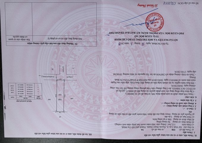 Cần bán gấp Đất nền đã có sổ Hồng tại Vĩnh Lộc A (Bình Chánh) giá hot 24.5tr/m2, LH:0901.842.468