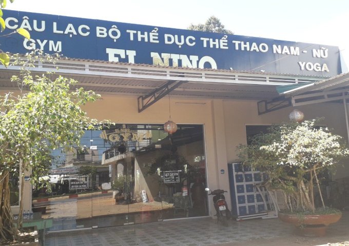 Bán hoặc cho thuê phòng Gym và nhà riêng số 608 Hùng Vương, Đắk Lắk.