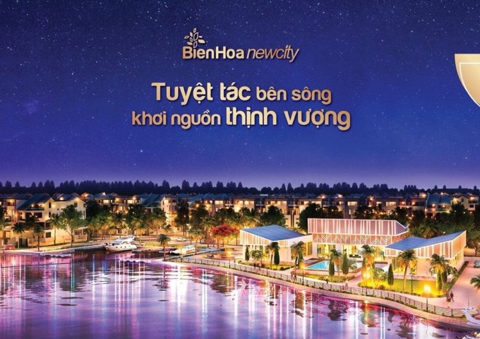 Hưng Thịnh triển khai dự án đất nền Biên Hòa New City nằm trong sân golf Long Thành, dự án đất nền khu đô thị khép kín, 3 mặt giáp sông Đồng Nai.