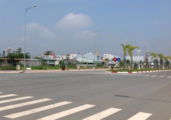  Bán gấp lô đất 5x20m MT đường 12m trong KDC Gia Phú, Bình Chánh, gần chợ, trường học, giá 800Tr