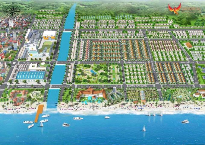 Đất biệt thự Nghỉ Dưỡng Biển Lagi, Bình Thuận giá chỉ 1,3 -1,7tr/m2 