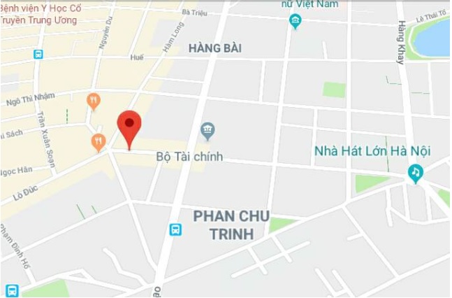 Phố Phan Chu Trinh, Hoàn Kiếm DT 446m2, mặt tiền 17m, giá 236 tỷ thông số chuẩn trên sổ