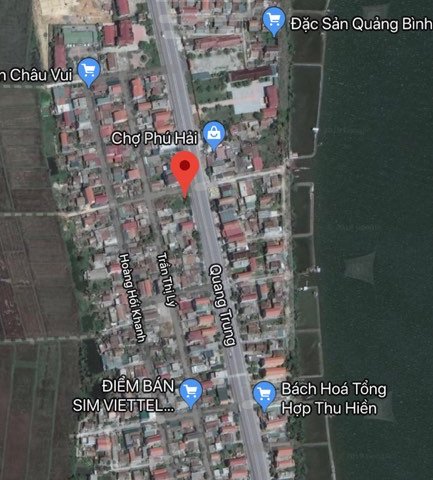 Bán lô đất Phú Hải mặt tiền đường Quang Trung