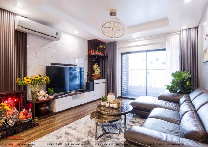 Cho thuê căn hộ chung cư tại Dự án Riverside Garden, Thanh Xuân,  Hà Nội diện tích 70m2, 2 ngủ, 2 Wc ĐỦ ĐỒ  giá 12 Triệu/tháng