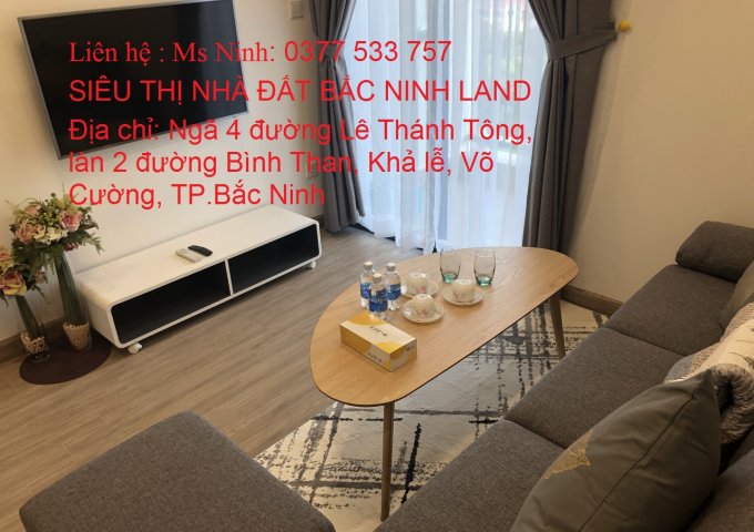 Cho thuê căn hộ Vinhome tại trung tâm TP.Bắc Ninh