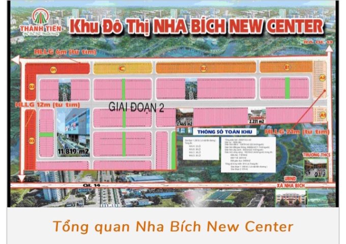 Bán đất nền dự án Nha Bíc New Center, Chơn Thành, Bình Phước, diện tích 150m2, giá 390 triệu