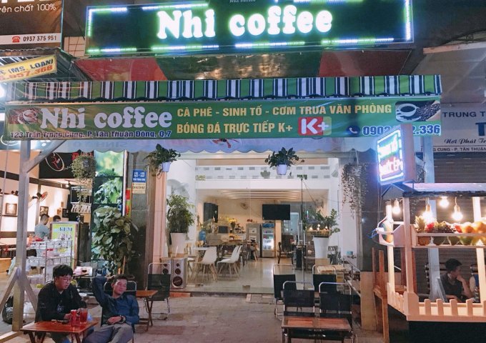 Cần sang Quán Cafe - Cơm Văn Phòng 123 Trần Trọng Cung, Quận 7