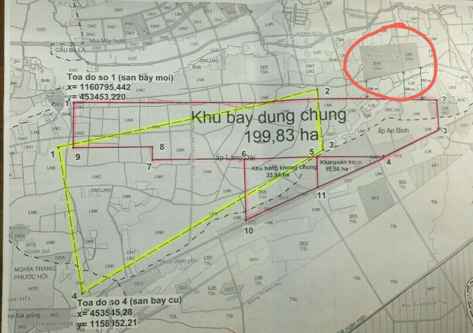 Bán đất nền dự án tại Đất Đỏ, Bà Rịa Vũng Tàu diện tích 500m2 giá 2,100,000 Triệu/m²