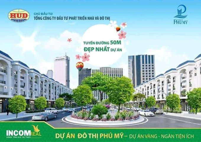 Siêu đô thị Phú Mỹ chính thức mở bán shophouse 5 tầng mặt tiền đường 50m lớn nhất Trung Tâm Tp Quảng Ngãi