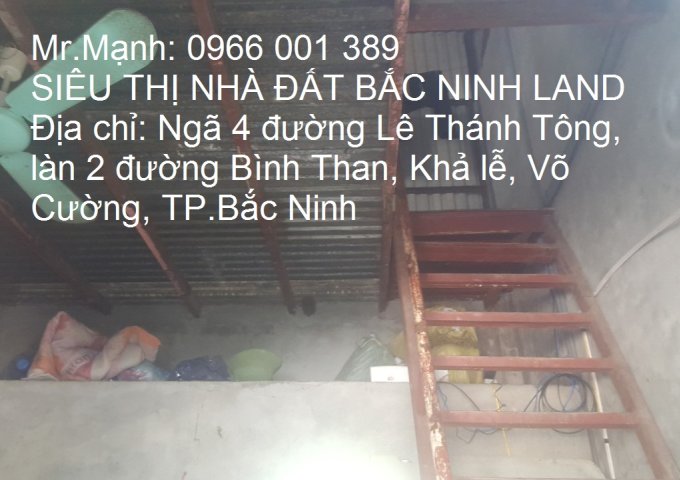 Cho thuê kho xưởng tại khu Võ Cường, TP.Bắc Ninh