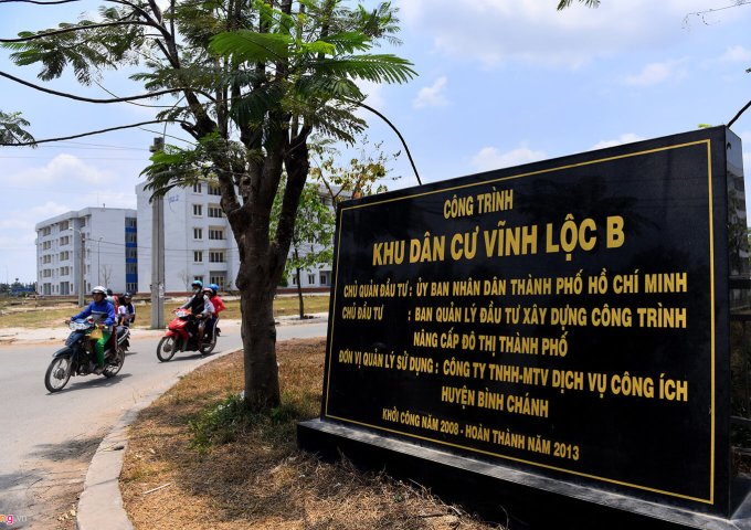Bán đất khu tái định cư Vĩnh Lộc B Bình Chánh 4x20 giá 2.8 tỷ