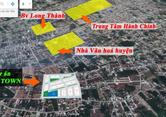 Bán đất nền dự án tại Dự án Eco Town Long Thành, Long Thành,  Đồng Nai diện tích 100m2  giá 900,000,000 Triệu