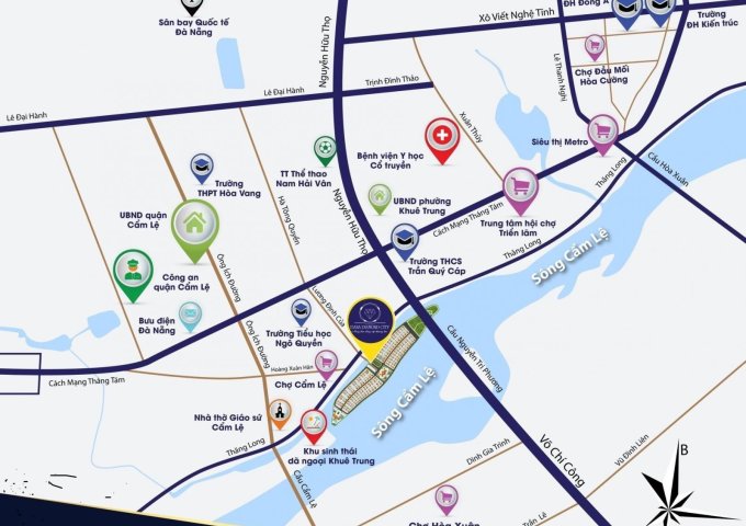 Khu biệt thự đảo nổi - Dana Diamond City - Đảo nổi duy nhất tại tp Đà Nẵng lh: 0708199486